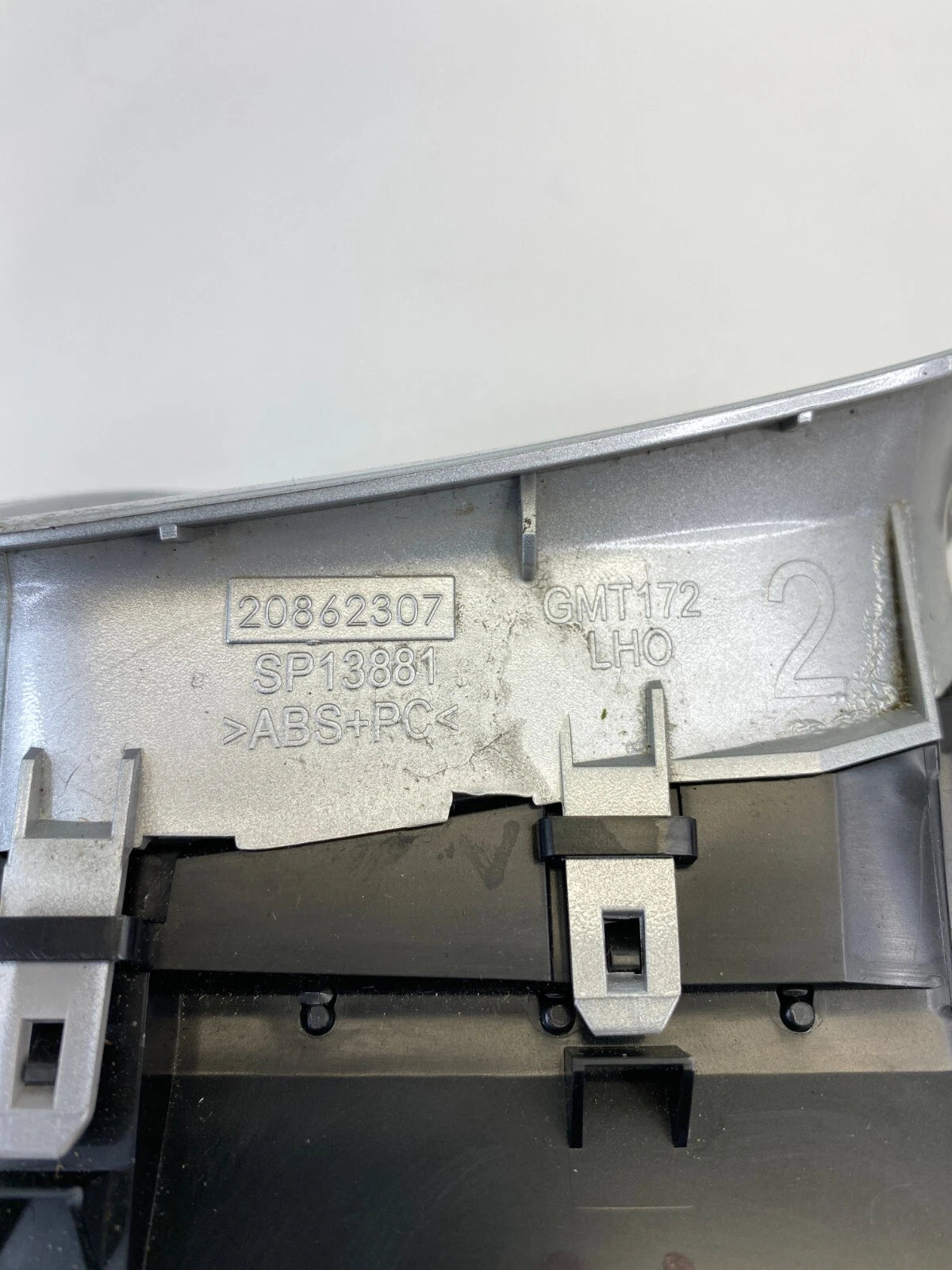 2010-2017 CHEVROLET EQUINOX DASH LEFT DRIVER SIDE AIR VENT GRILLE 20862307 OEM