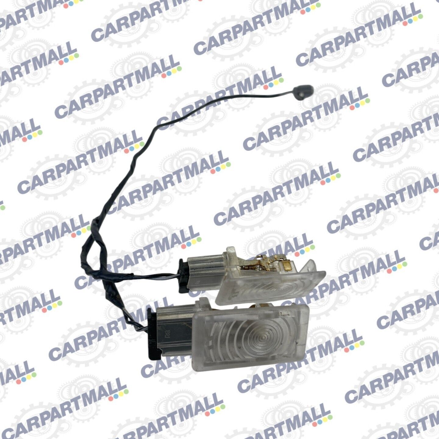 2009-2012 Chevrolet Traverse Rear Trunk Lid Inner Courtesy Light Lamp Set Pair