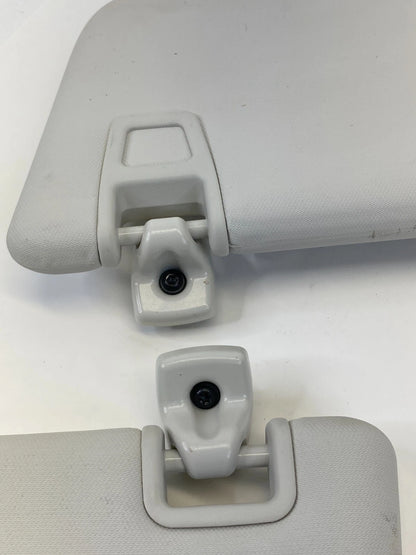 2013-2019 FORD ESCAPE SUN VISOR RH & LH PAIR SET GRAY LIGHTED W/ HOMELINK OEM
