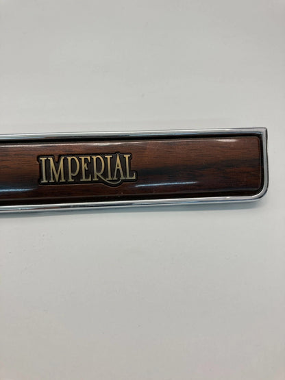 1990-1993 CHRYSLER IMPERIAL FRONT DASH PASSENGER SIDE WOODGRAIN TRIM 5265263 OEM