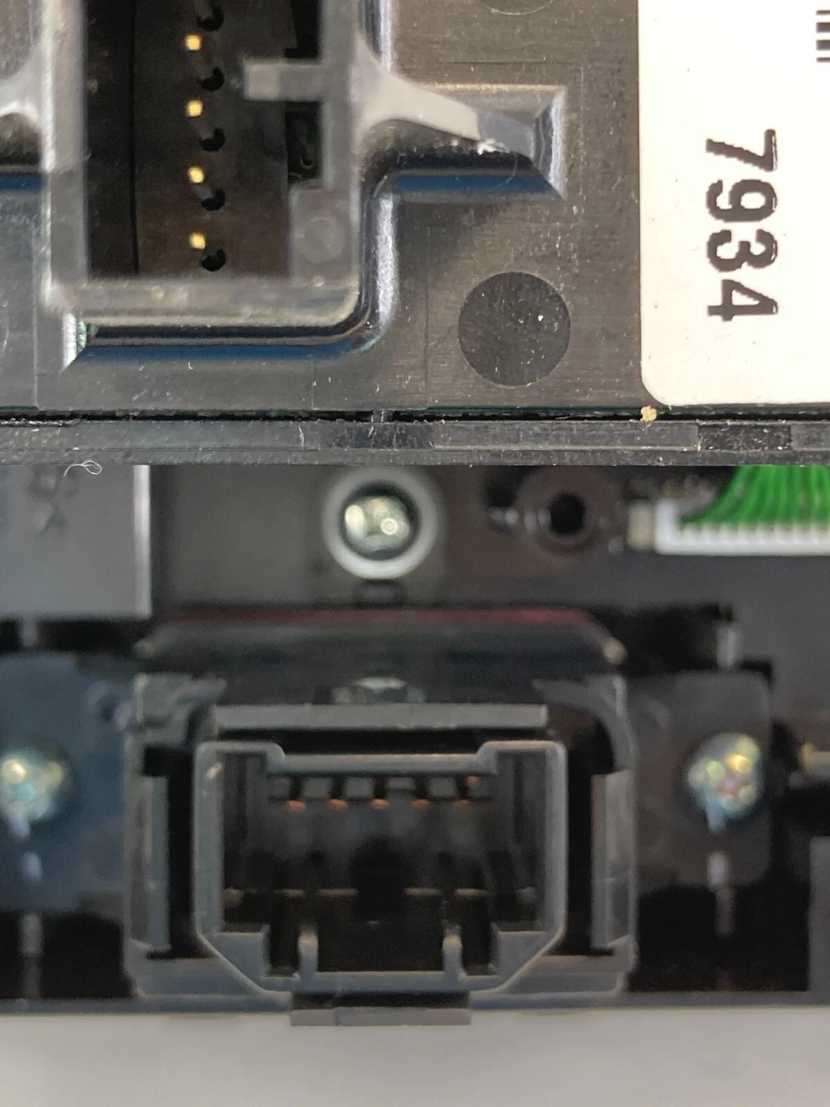 2007-2009 ACURA RDX DASH RADIO CONTROL PANEL UNIT W/ HAZARD SWITCH 39050-STK-A12