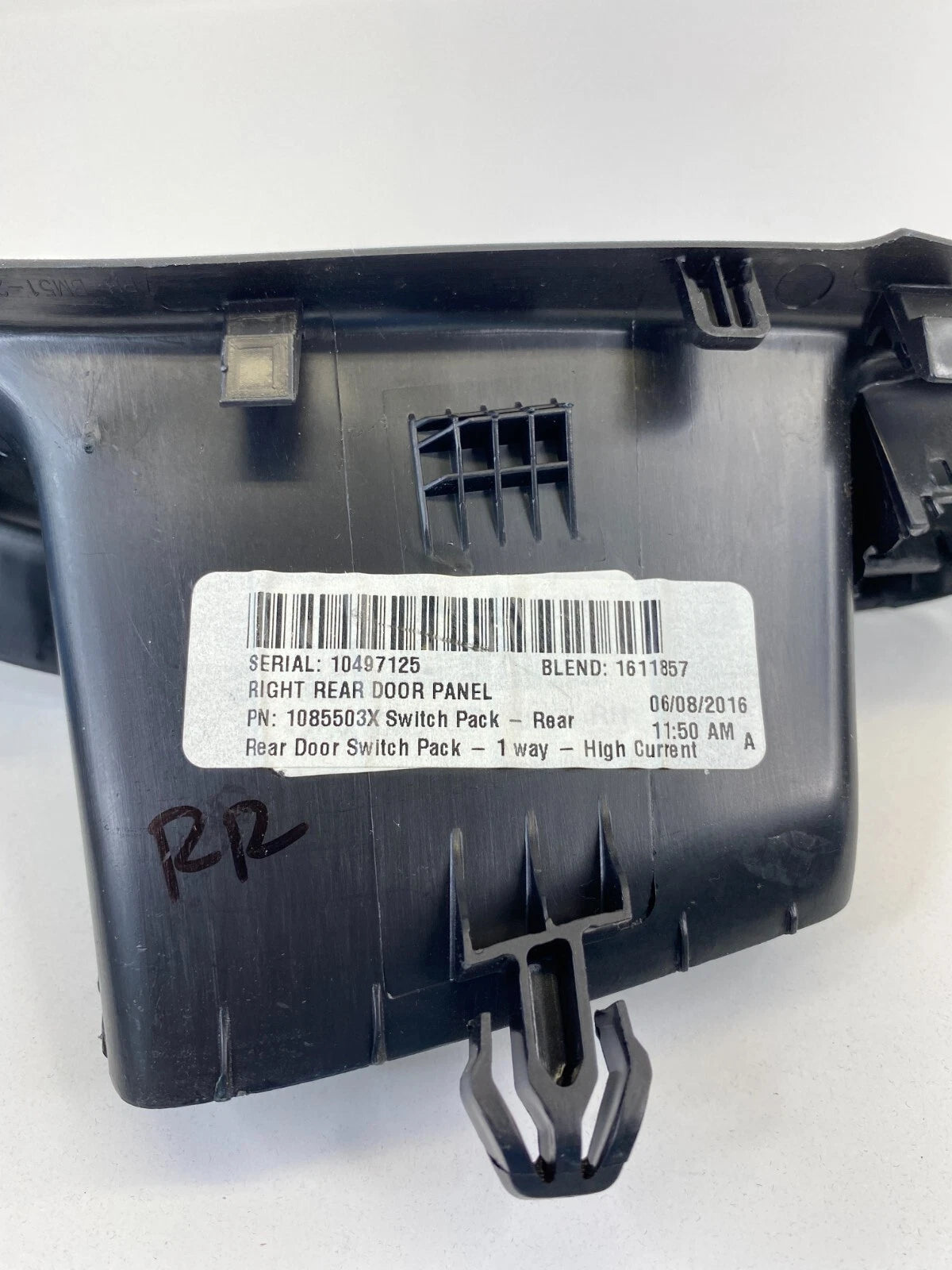2012-2018 FORD FOCUS SEDAN REAR RIGHT DOOR WINDOW SWITCH BEZEL 1085503X OEM