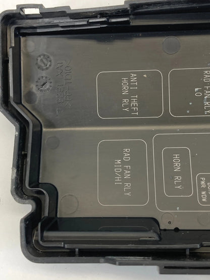 2008 2009 2010 NISSAN ROGUE ENGINE FUSE RELAY BOX COVER TOP CAP 9291XA1 OEM