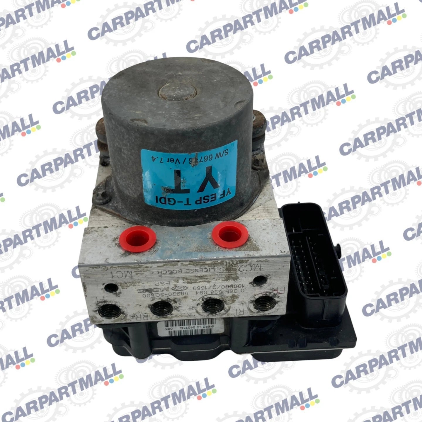 11-14 Hyundai Sonata FWD 2.4L AT ABS Anti Lock Brake Pump Module 58920-3Q500 OEM