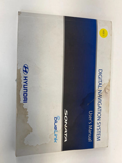2013 HYUNDAI SONATA OWNER'S MANUAL INFORMATION GUIDE HANDBOOK SET W/ CASE OEM