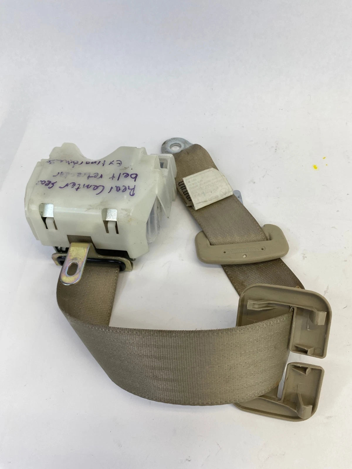 2007 2008 2009 LEXUS RX350 REAR CENTER MIDDLE SEAT BELT RETRACTOR ASSY OEM