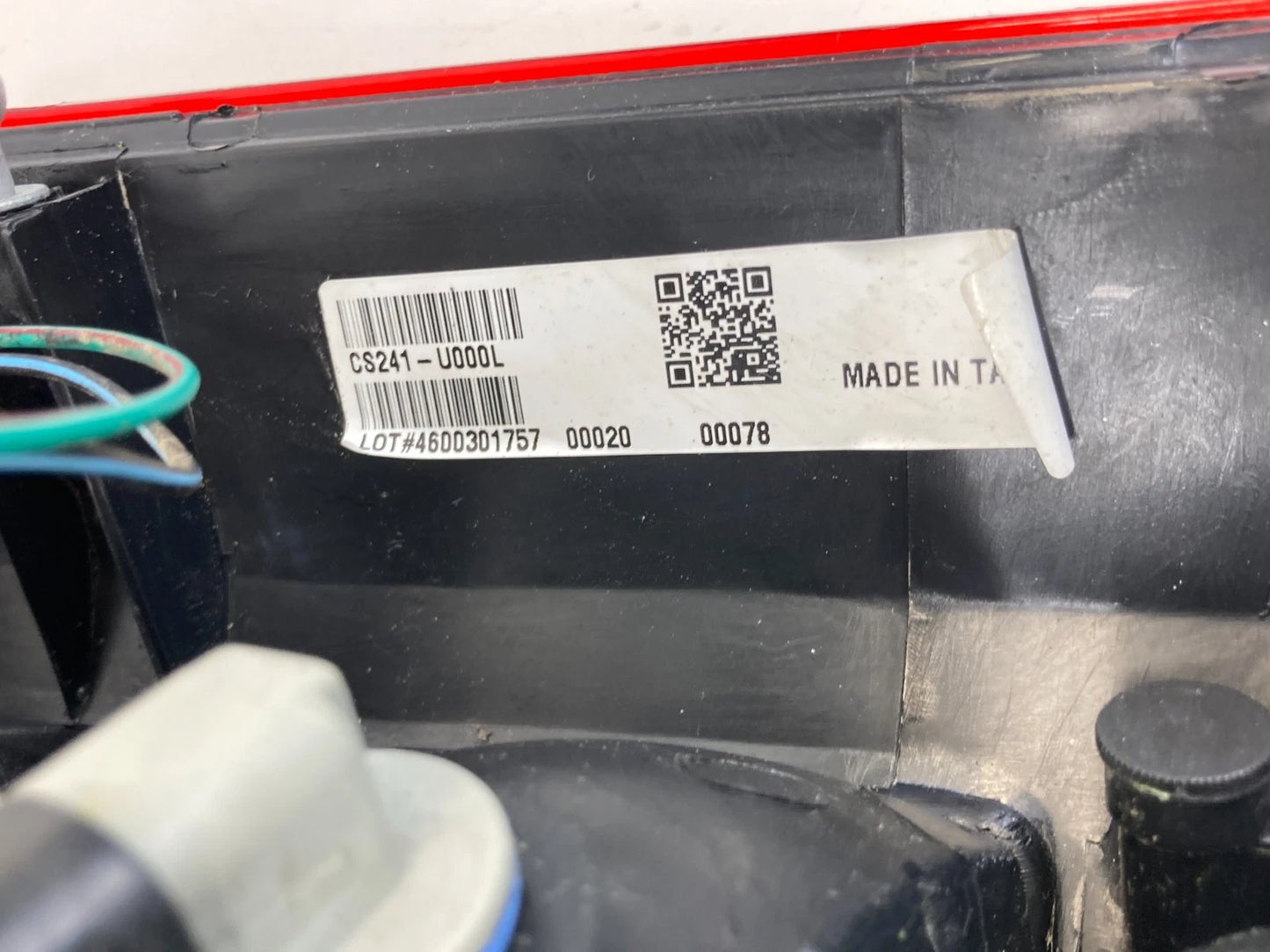 07-10 JEEP COMPASS REAR LEFT RR LH SIDE TAIL LIGHT TAILLIGHT LAMP AFTERMARKET