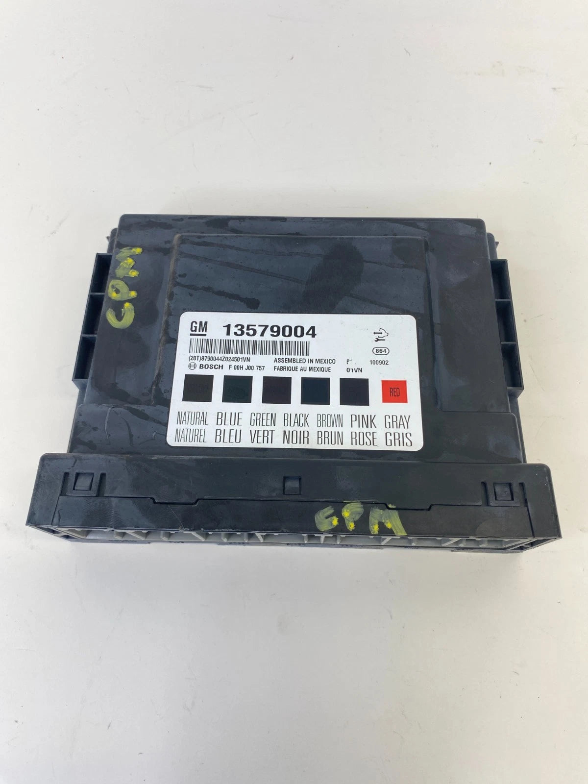 2011 LACROSSE SRX EQUINOX TERRAIN BODY CONTROL MODULE UNIT BCM 13579004