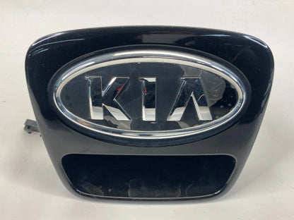 10-13 KIA SOUL REAR TRUNK TAILGATE HANDLE BEZEL MOUNT W/ MOLDING 87376-2K000