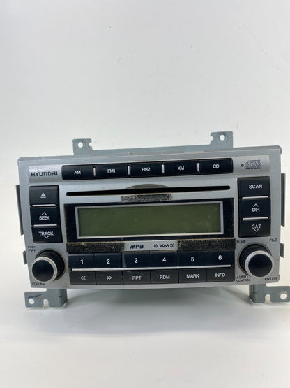 07 08 09 Hyundai Santa Fe AM FM Audio Radio Raceiver Player C0196100-0W002 OEM