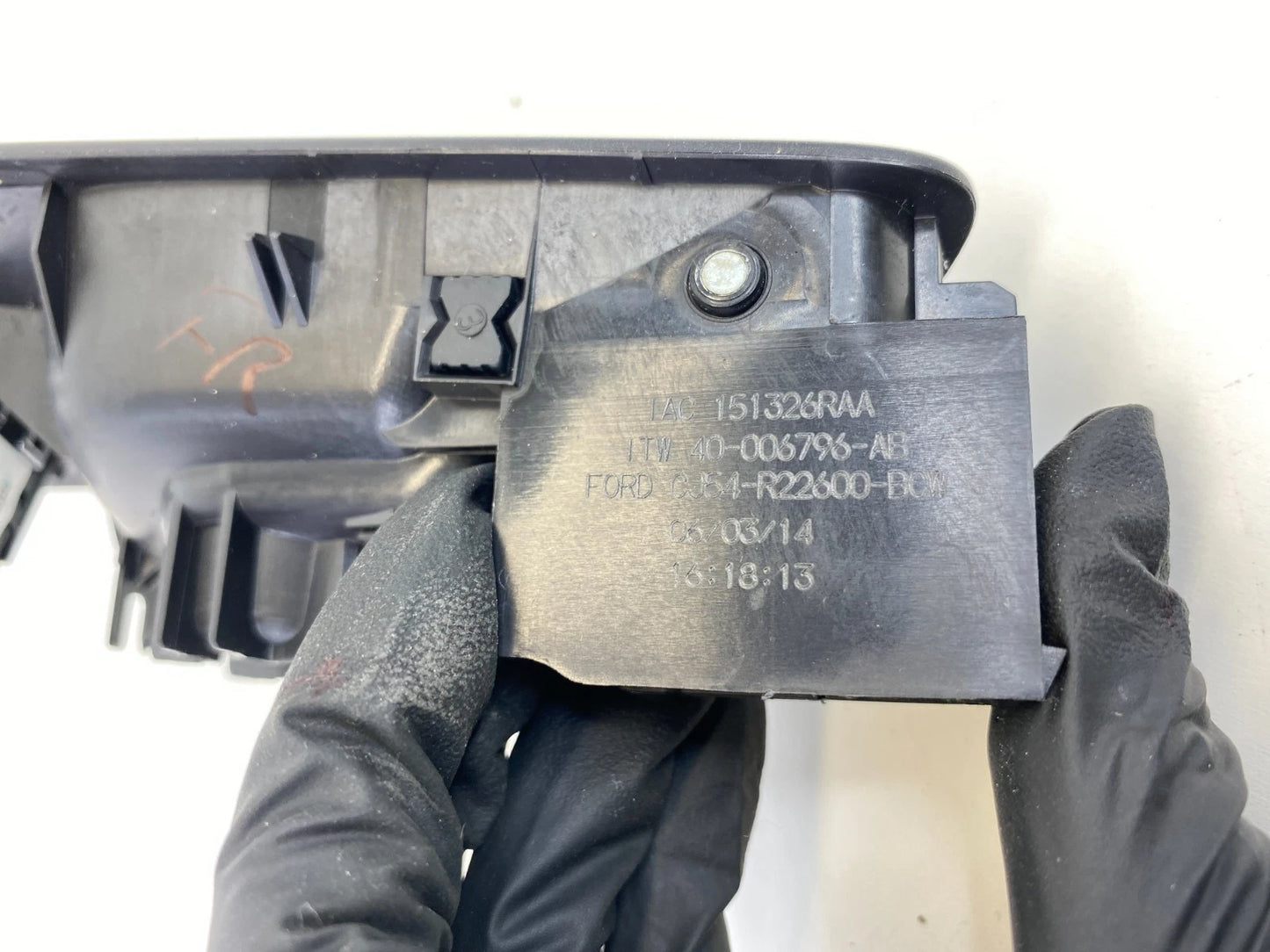 2013-2016 FORD ESCAPE FRONT RIGHT SIDE INTERIOR DOOR HANDLE CJ54-R22600-BCW OEM