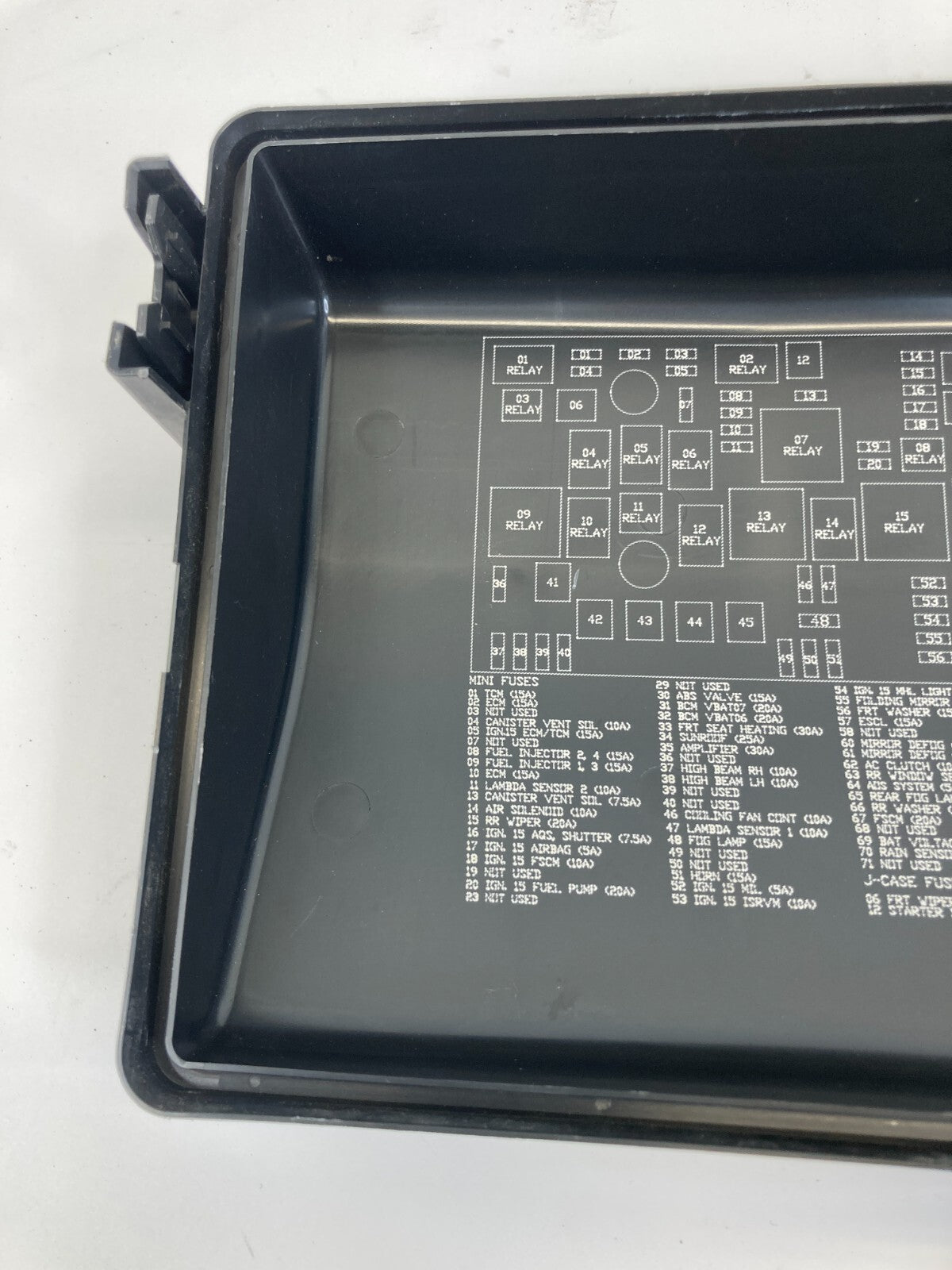 2011-2014 Chevrolet Cruze 1.4L Engine Fuse Box Relay Cover Cap 812461952 OEM