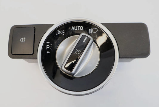 06-16 MERCEDES-BENZ E350 HEADLIGHT & FOG LIGHT CONTROL SWITCH A2129050551 OEM