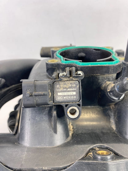 2008-2012 CHEVROLET MALIBU 2.4L L4 16V ENGINE INTAKE MANIFOLD W/ MAP SENSOR OEM