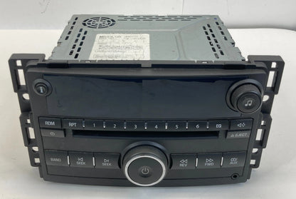 2008 CHEVROLET HHR RADIO STEREO AM FM CD PLAYER RECEIVER UNIT 15951996 OEM