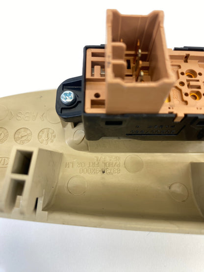 2008-2010 Hyundai Sonata Rear Left Door Power Window Control Switch w/ Bezel OEM