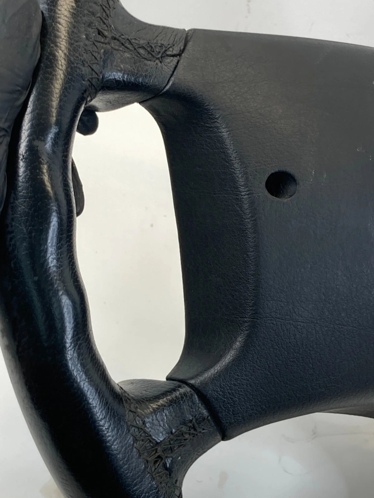 99 00 BMW 323I 328I 2000 328CI BLACK LEATHER STEERING WHEEL ASSEMBLY OEM