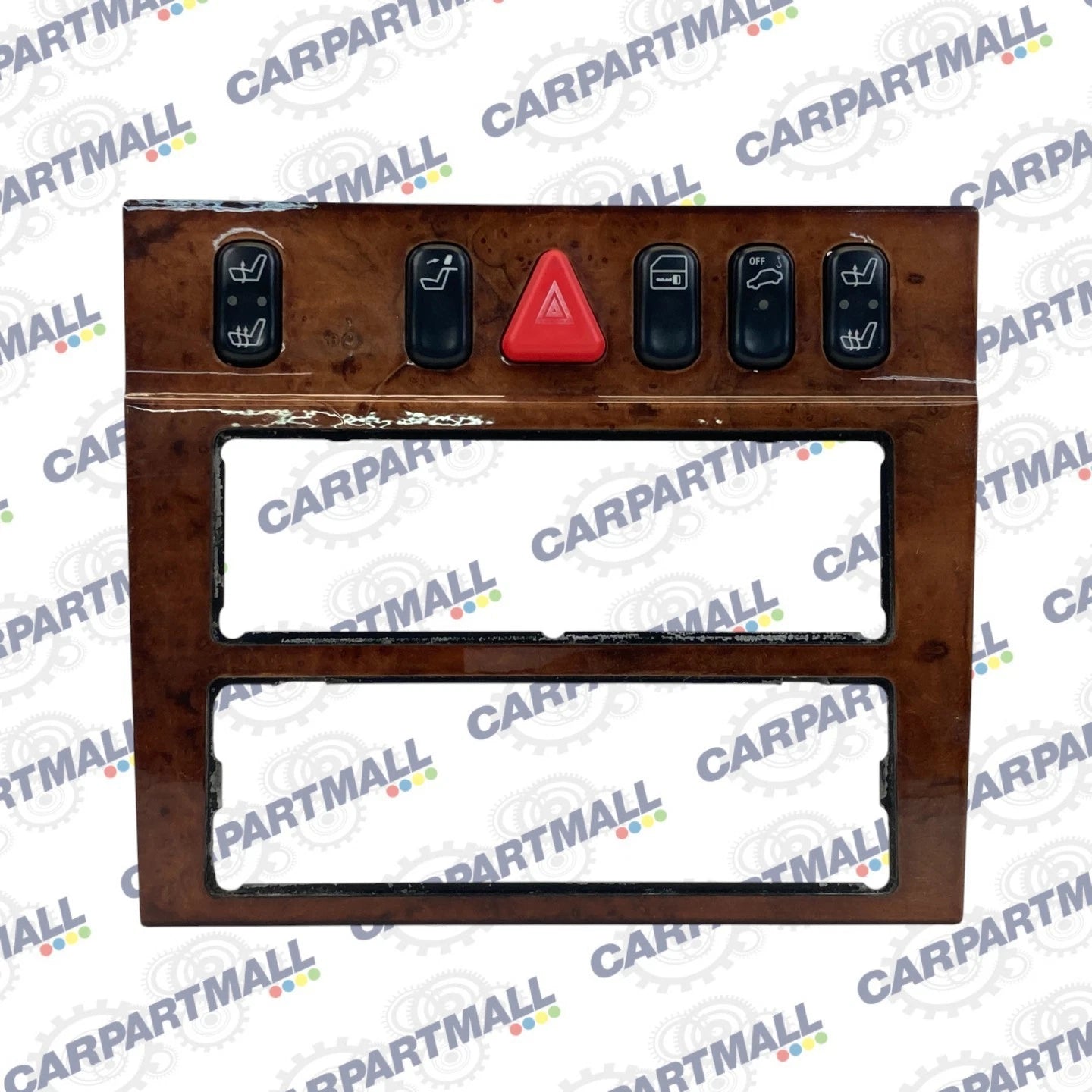 98-02 MERCEDES-BENZ E430 FRONT NAVIGATION SCREEN WOOD PANEL 210-820-01-51 OEM