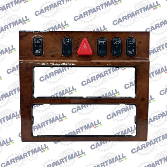 98-02 MERCEDES-BENZ E430 FRONT NAVIGATION SCREEN WOOD PANEL 210-820-01-51 OEM