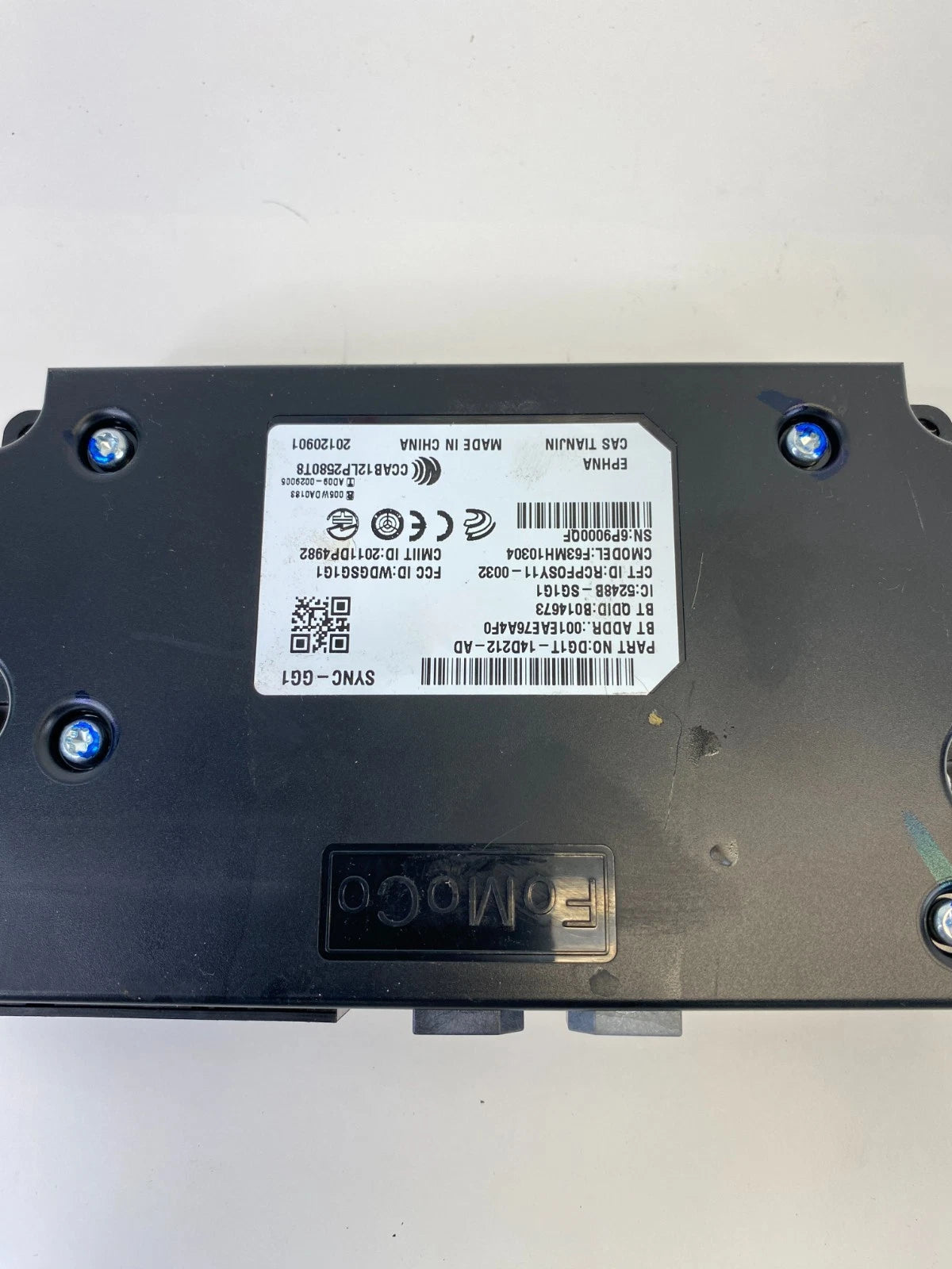 2013 2014 Ford ESCAPE SYNC COMMUNICATION CONTROL MODULE DG1T-14D212-AD