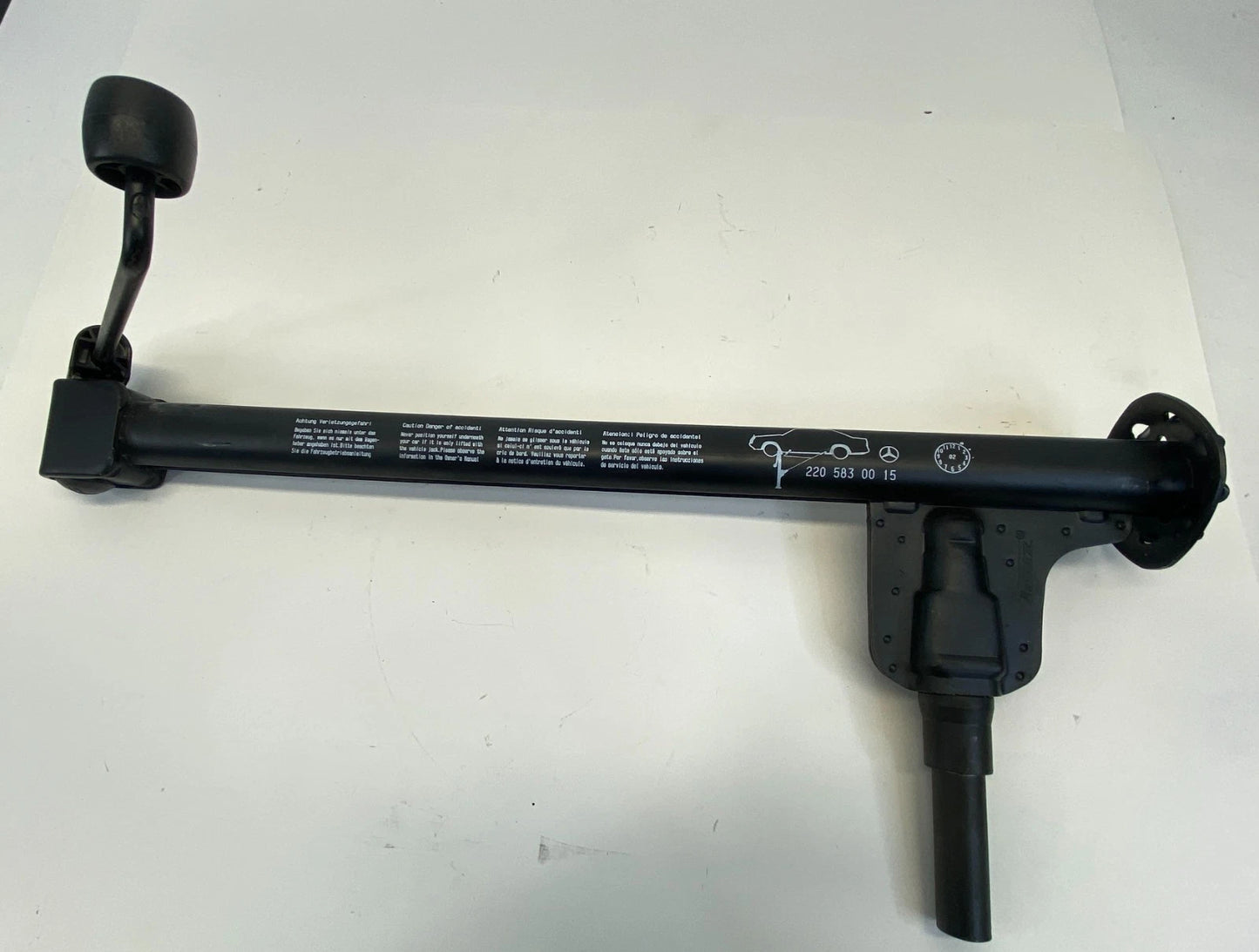 2000-2006 MERCEDES-BENZ S430 EMERGENCY SPARE TIRE JACK & TOOL KIT W/ FOAM OEM