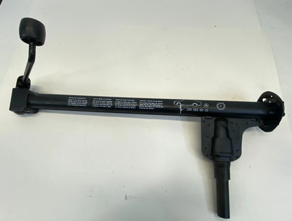 2000-2006 MERCEDES-BENZ S430 EMERGENCY SPARE TIRE JACK & TOOL KIT W/ FOAM OEM