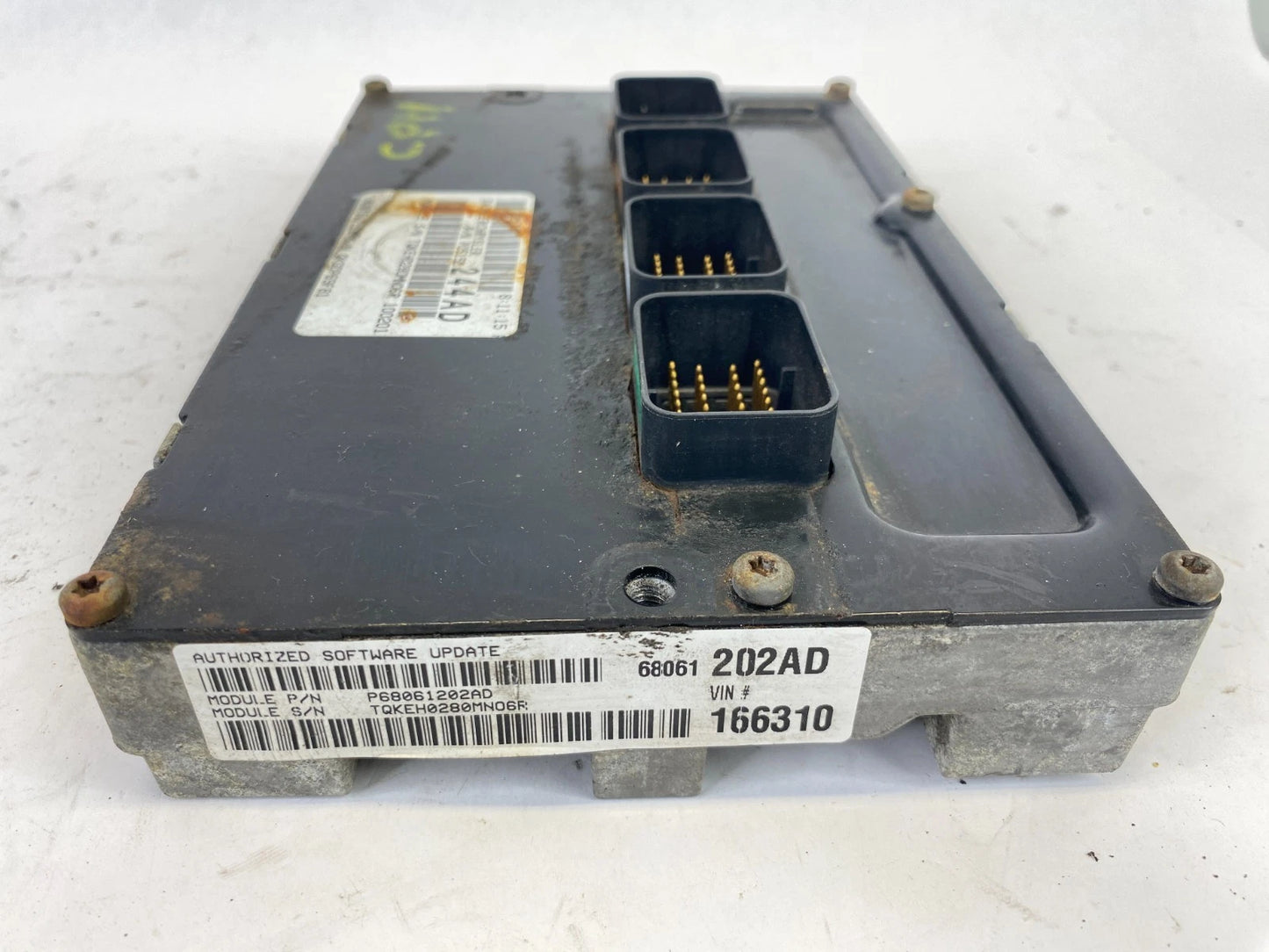 2010 DODGE JOURNEY 3.5L V6 ENGINE COMPUTER CONTROL MODULE ECU ECM PCM OEM