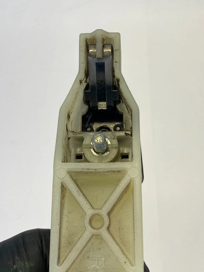 2010-2013 KIA FORTE REAR RIGHT PASSENGER EXTERIOR OUTER DOOR HANDLE GRAY OEM