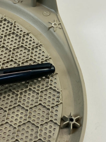 07-09 DODGE CALIBER REAR RIGHT DOOR PANEL SPEAKER COVER GRILL BEIGE 1AH42TRMAA