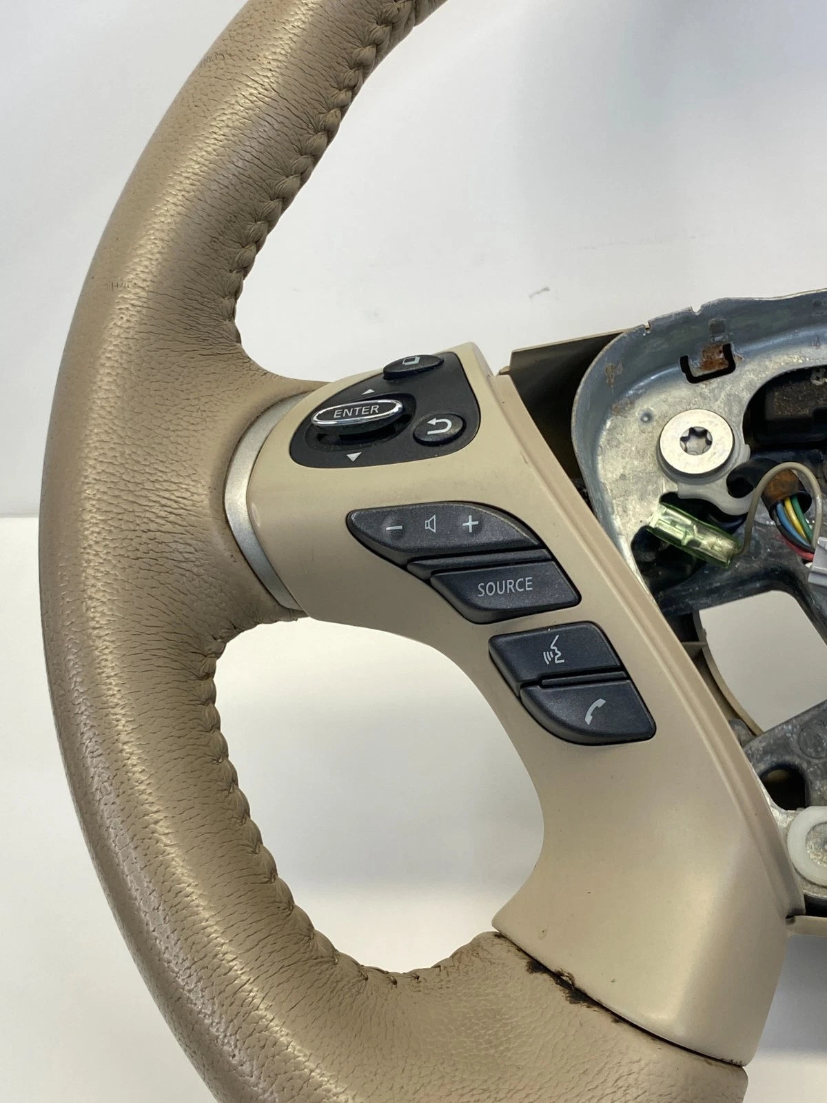 2013-2016 NISSAN PATHFINDER STEERING WHEEL W/ CRUISE & AUDIO CONTROL OEM