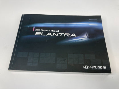 2009 Hyundai Elantra SEDAN Owner's Owners Manual Guide Warranty Information