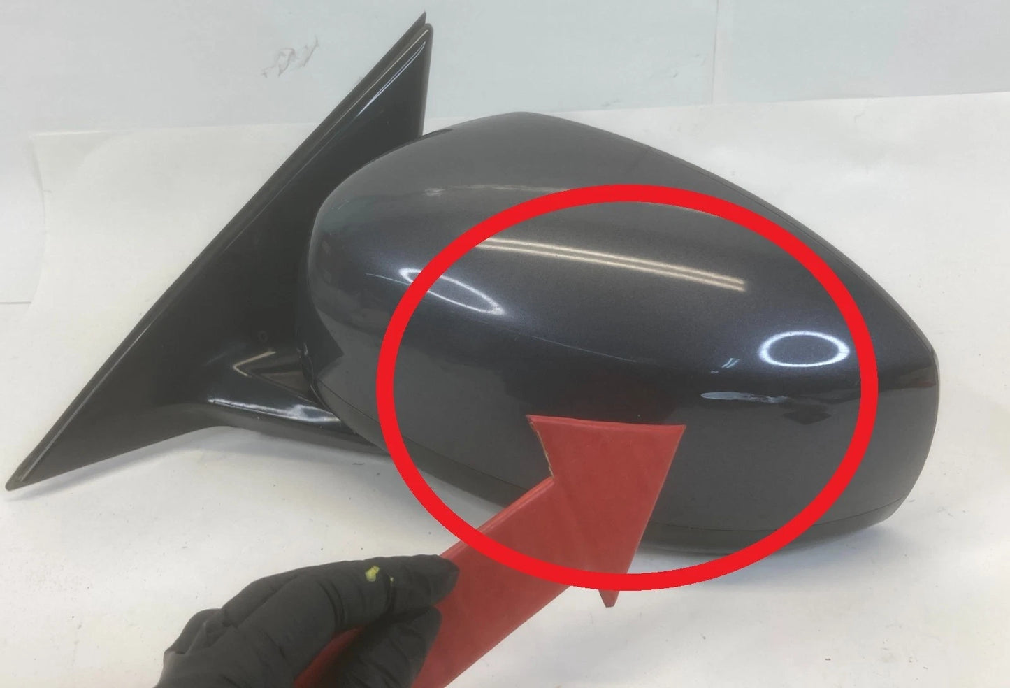 2007 2008 INFINITI G35 SEDAN FRONT LEFT DRIVER SIDE VIEW POWER MIRROR