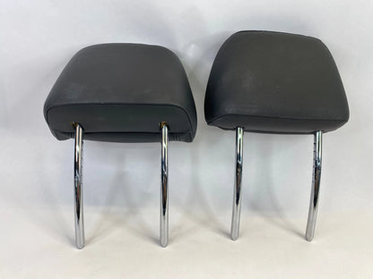 2008 BMW 335XI 07-09 335I COUPE FRONT LEFT & RIGHT SEAT HEADREST SET LEATHER OEM