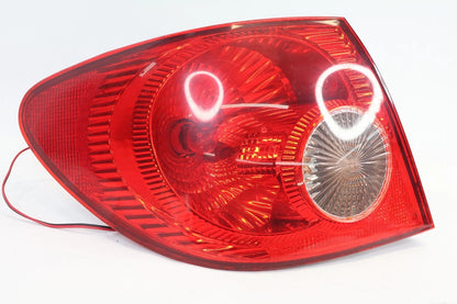 2005-2008 TOYOTA COROLLA SEDAN REAR LEFT OUTER TAILLIGHT TAIL LIGHT LAMP OEM