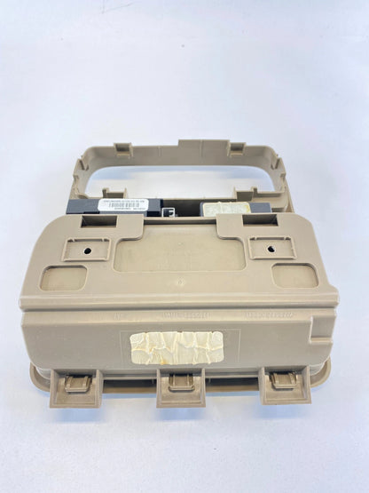 2009-2015 HONDA PILOT FRONT OVERHEAD ROOF CONSOLE DOME LIGHT STORAGE COMPARTMENT