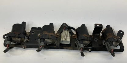 00-06 Chevy Tahoe GMC Yukon Left Engine Ignition Coil Igniter Pack Bracket Set