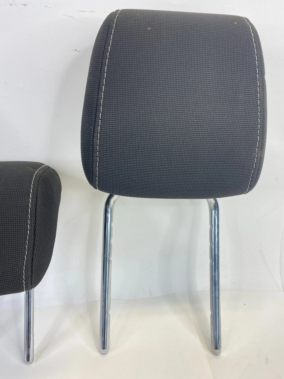 12-14 FORD FOCUS SEDAN REAR SEAT HEADREST SET LEFT RIGHT MIDDLE 3PC BLACK OEM