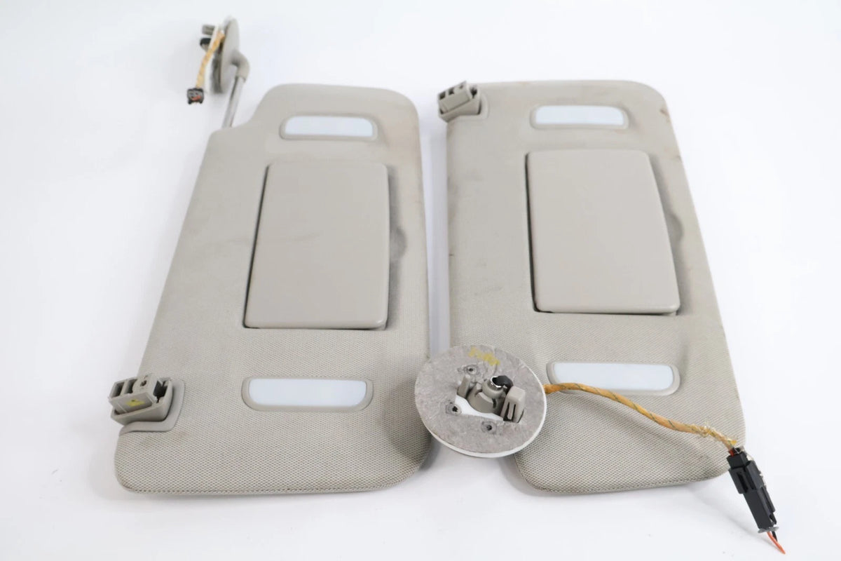 2010-2017 CHEVROLET EQUINOX GMC TERRAIN SUNVISOR SUN VISOR PAIR SET OEM FACTORY