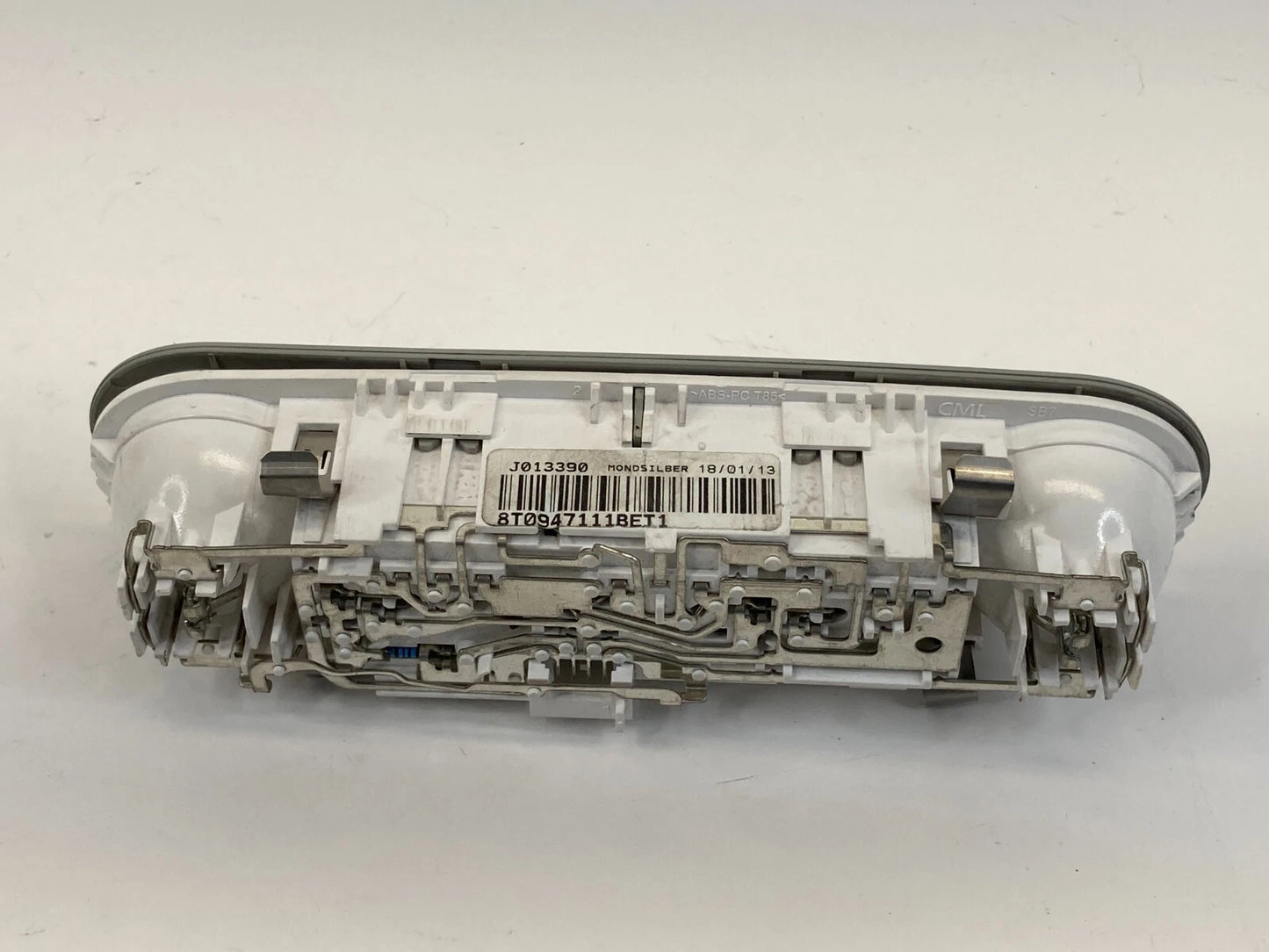 2013-2016 AUDI A4 REAR OVERHEAD DOME REARDING MAP LIGHT LAMP 8T0-947-111-B OEM