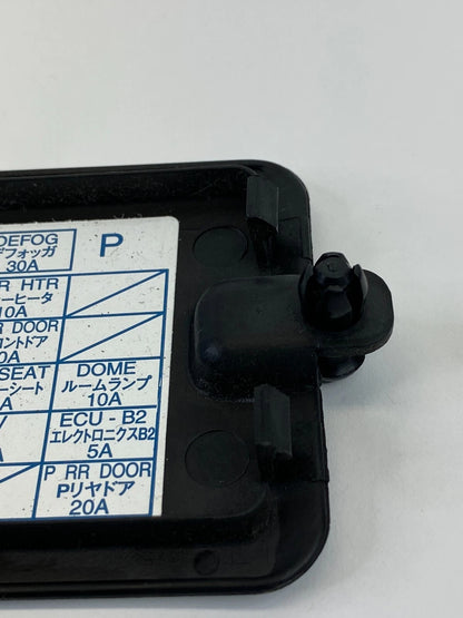 1998-2005 LEXUS GS300 GS 300 FUSE BOX TRIM KICK ACCESS DOOR COVER LID PANEL OEM