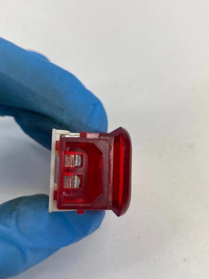 2005-2011 AUDI A6 REAR LEFT DRIVER SIDE INTERIOR DOOR SAFETY WARNING LIGHT RED