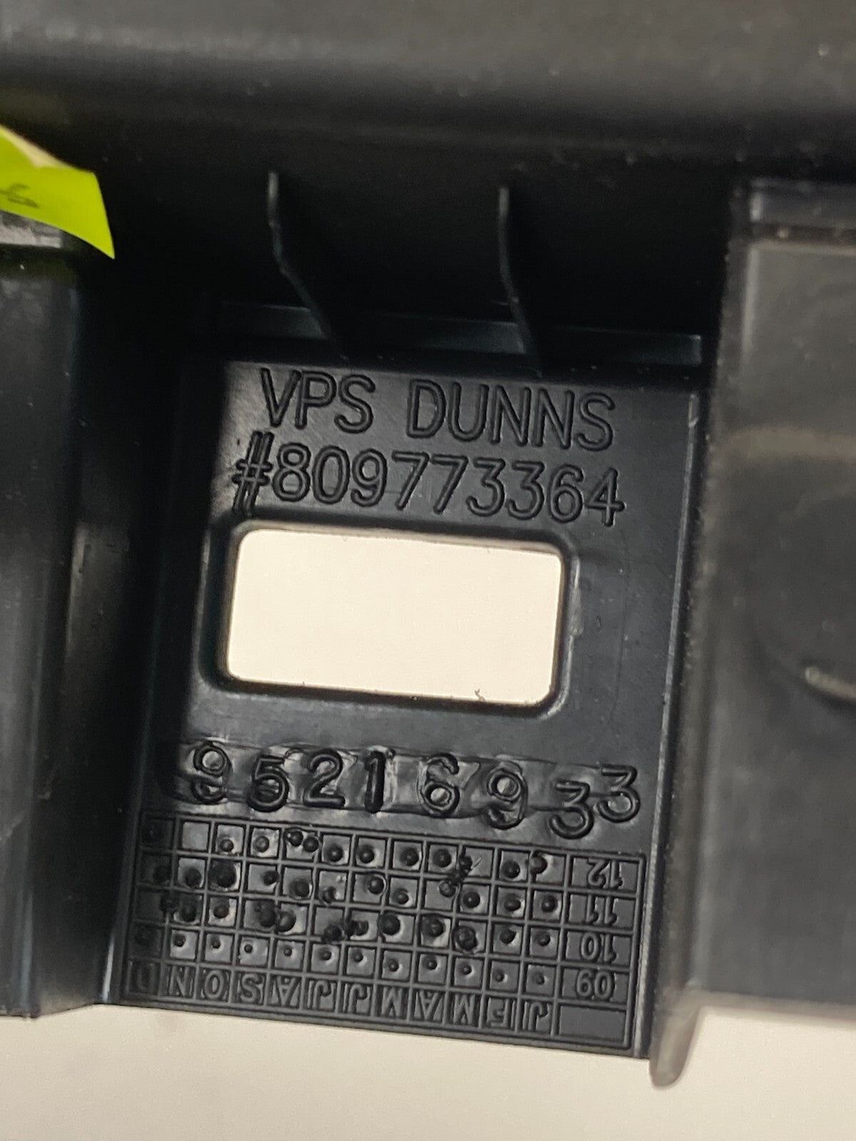 11-16 Chevrolet Cruze Dash Information Display Screen Cover Bezel Trim 95216933