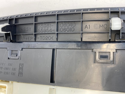 07-11 Toyota Camry Upper Dash Defroster Vent Grill Trim Panel 55981-06040 OEM