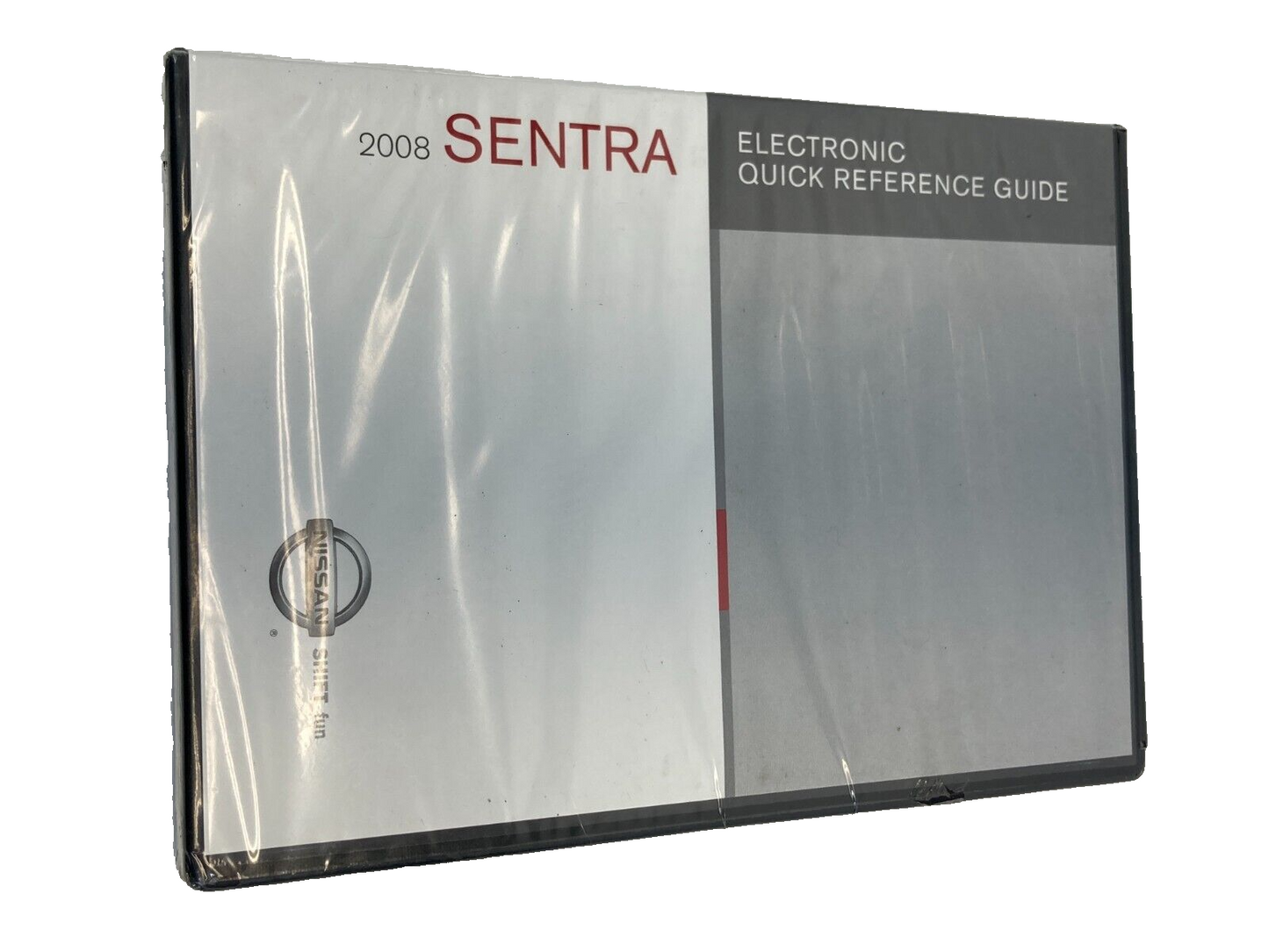 2008 08 Nissan Sentra Electronic Quick Reference Guide Book OEM