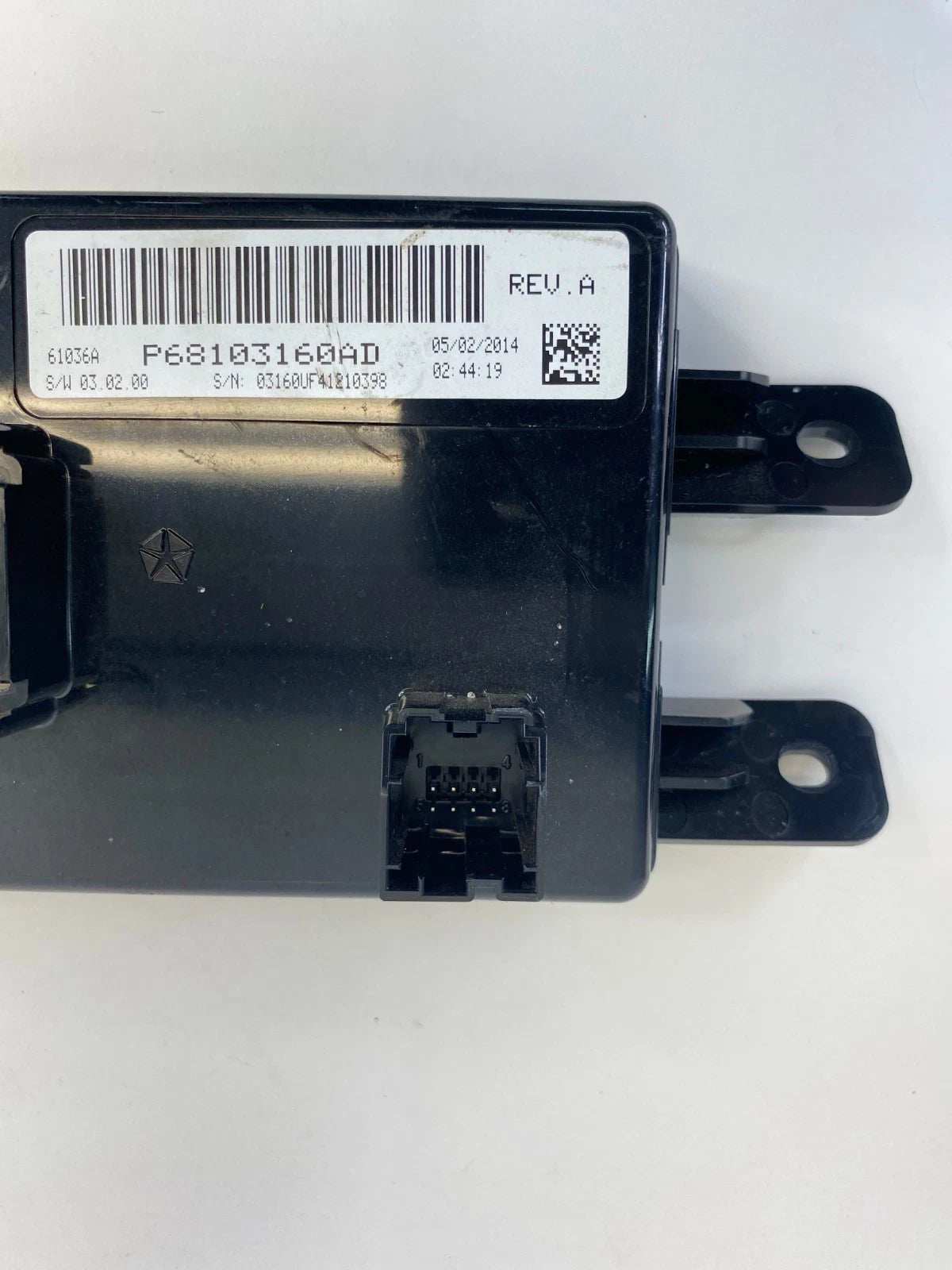 15-17 Chrysler 200 Heater A/C Temperature Remote Control Module 68103160AD OEM