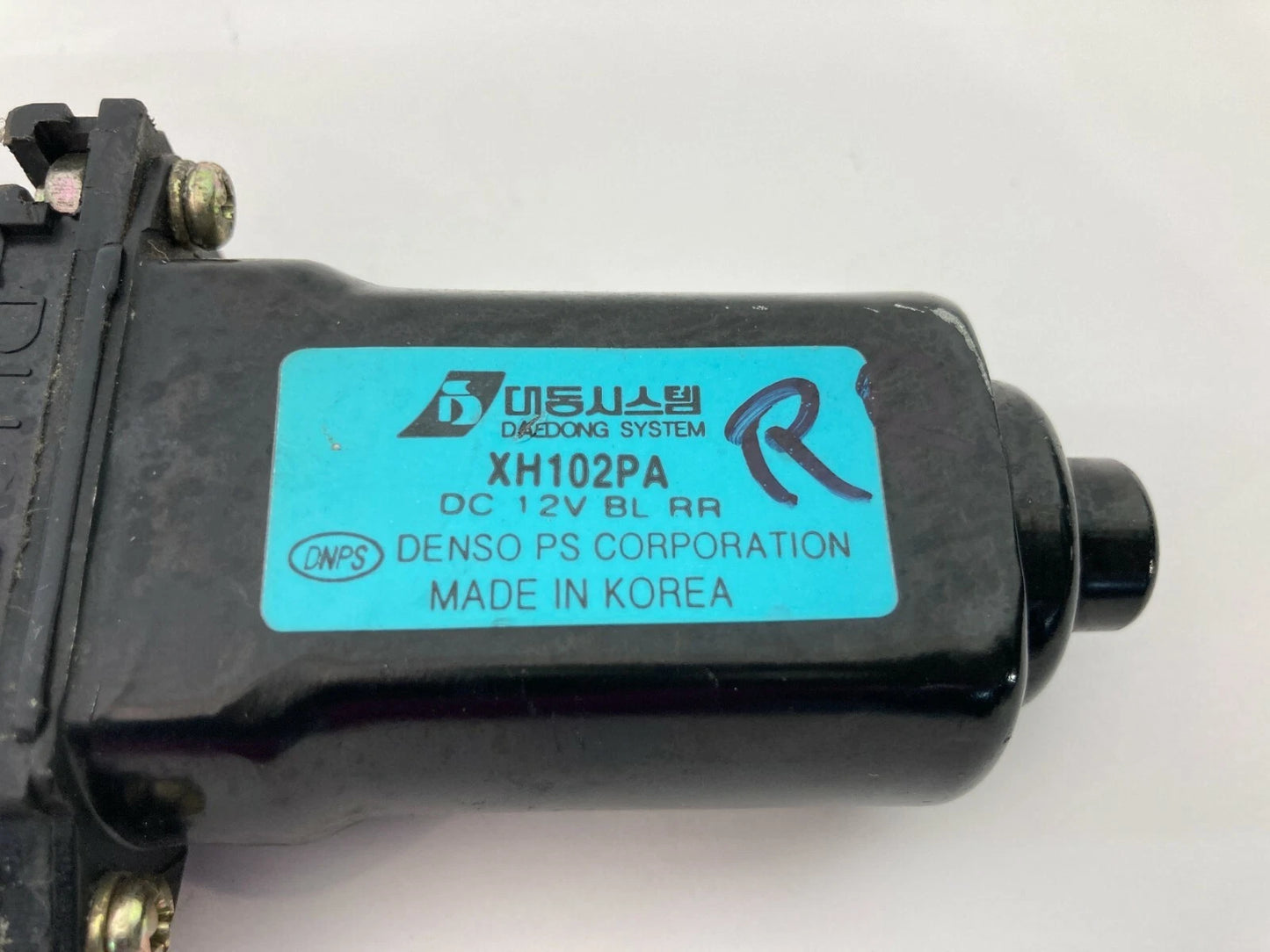 2003 04 05 06 07 08 2009 KIA SORENTO REAR RIGHT BACK SIDE WINDOW MOTOR XH102PA