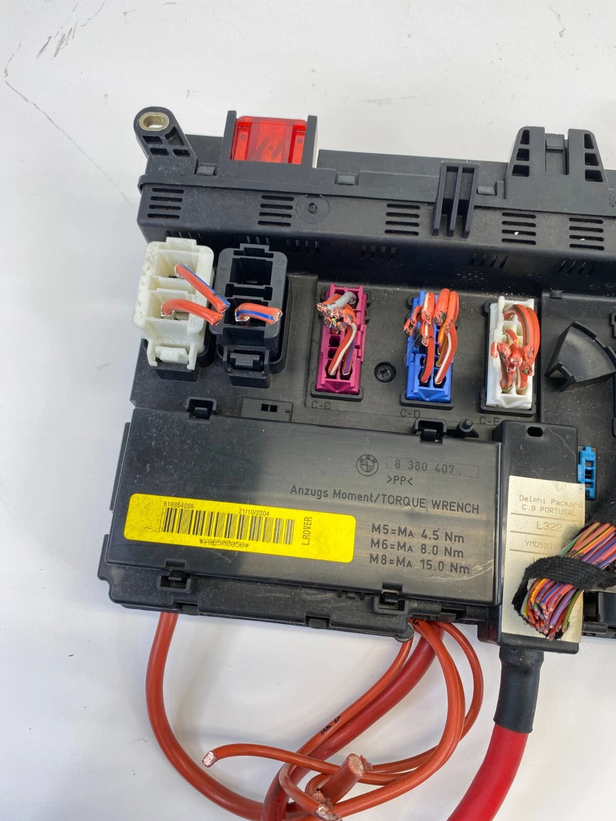 1995-2005 LAND ROVER RANGE ROVER 4.4L AT INTERIOR UNDER DASH FUSE RELAY BOX OEM