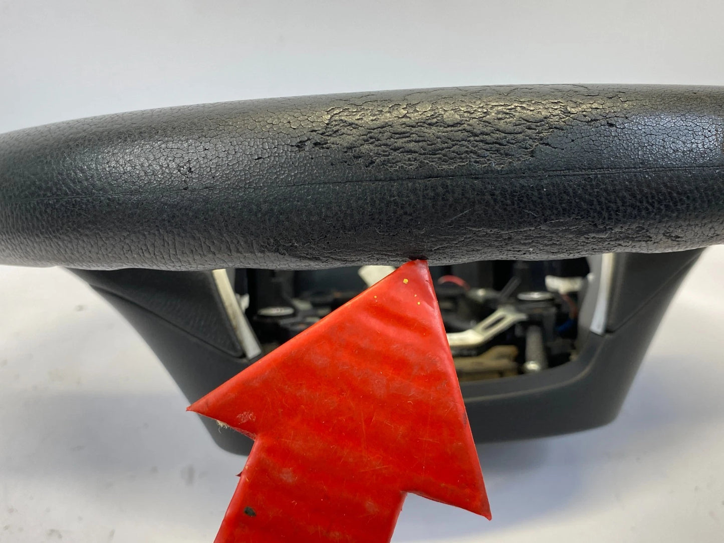 2008-2012 HONDA ACCORD SEDAN LEATHER STEERING WHEEL W/ AUDIO CRUISE CONTROLS OEM