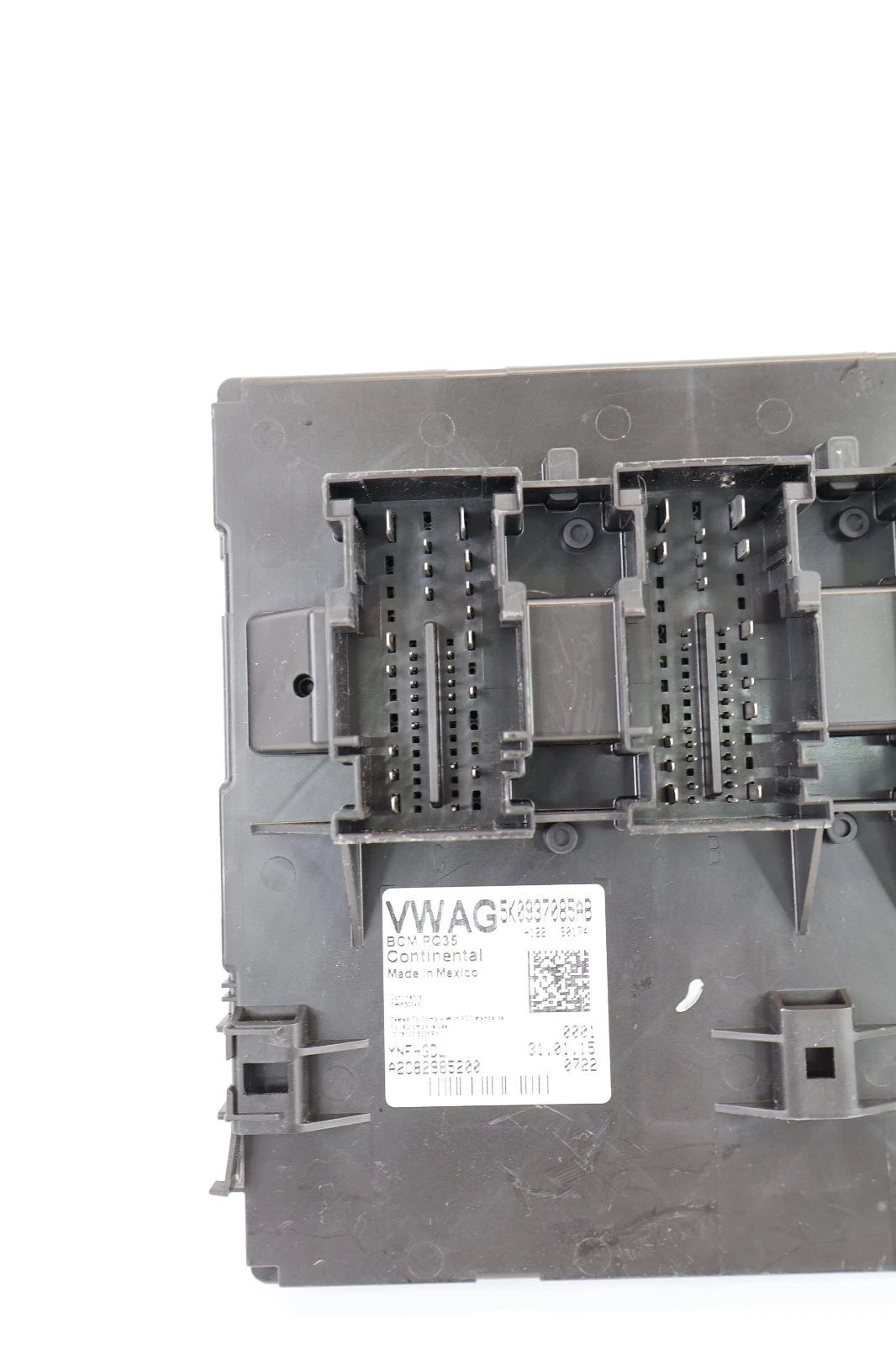 12-15 VOLKSWAGEN PASSAT 1.8L BODY CONTROL MODULE BCM COMPUTER UNIT 5K0937085AB