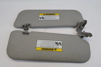 2014-2016 HYUNDAI ELANTRA SUNVISOR SUN VISORS SHADE SET PAIR LH RH W/ MIRROR OEM